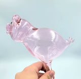 Pink Pig Watering Globe