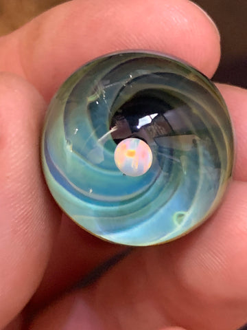 Vortex Marble with Opal