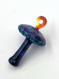Groovy Blue Mushroom Pendant