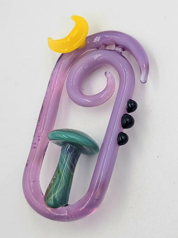 Midnight Mushroom Pendant
