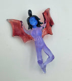 Purple & Red Succubus Pendant