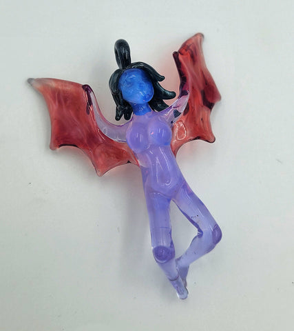 Purple & Red Succubus Pendant