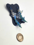 Shark Chain Earrings