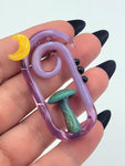 Midnight Mushroom Pendant