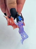 Purple & Red Succubus Pendant
