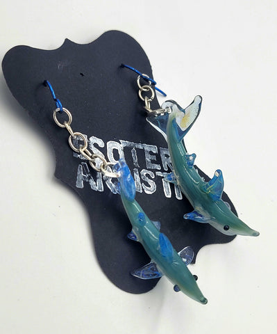 Shark Chain Earrings