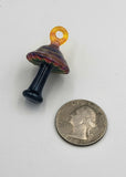 Spotty Rainbow Mushroom Pendant