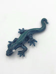 Teal Lizard Pendant