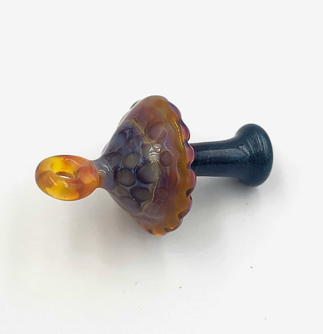 Spotty Rainbow Mushroom Pendant