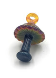 Spotty Rainbow Mushroom Pendant