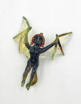 Earth-Toned Succubus Pendant