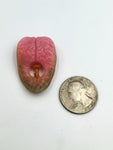 Mossy Mushroom Tongue Pendant