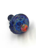 Groovy Blue Mushroom Pendant