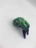 Slyme & Black Saber Tooth Pendant